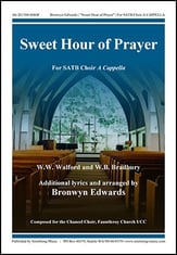 Sweet Hour of Prayer SATB choral sheet music cover